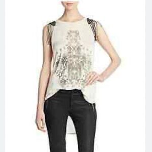 Haute Hippie Embellishment Tank Top